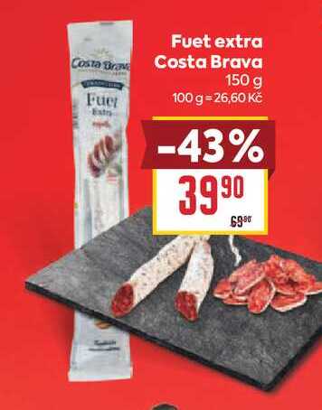 Fuet extra Costa Brava 150 g 