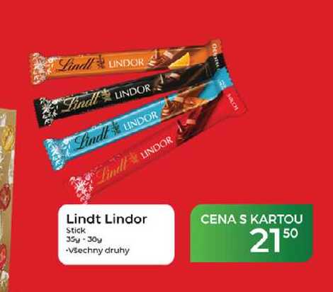 Lindt Lindor Stick 35g-30g