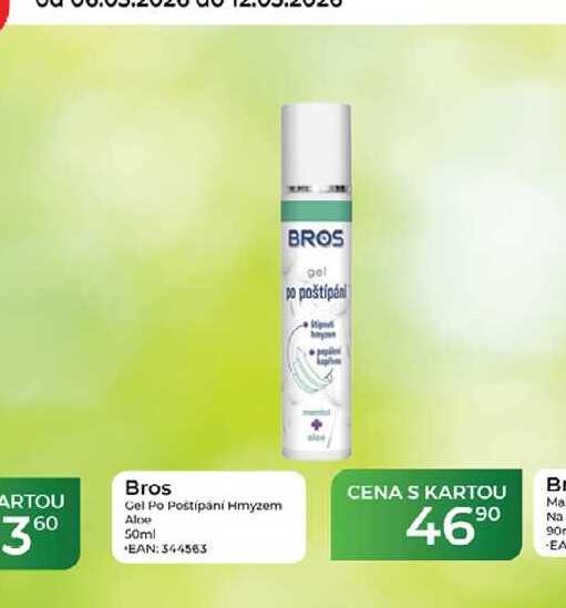 Bros Gel Po Postipani Hmyzem Aloe 50ml  