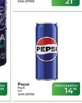 Pepsi Plech 0,5 L