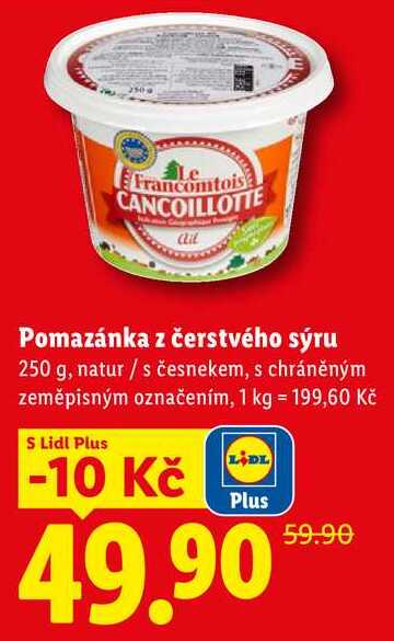 Pomazánka z čerstvého sýru, 250 g