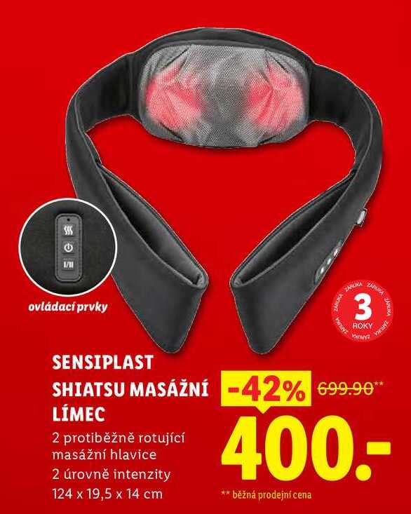 SENSIPLAST SHIATSU MASÁŽNÍ LÍMEC