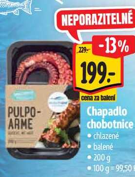Chapadlo chobotnice, 200 g