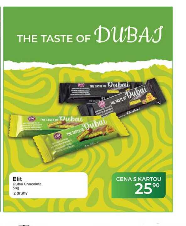 Elit Dubai Chocolate 30g 
