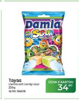Tayas Damia soft candy sour 250g  