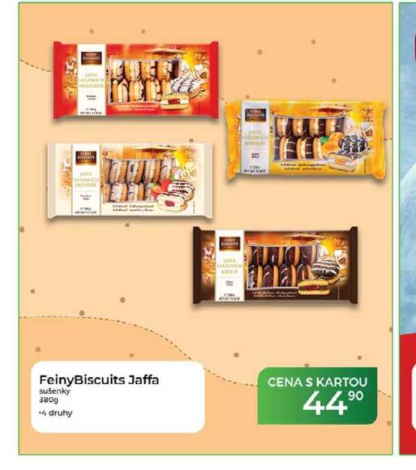 FeinyBiscuits Jaffa sušenky 380g 