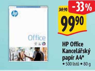 HP Office Kancelářský papír A4, 500 listů