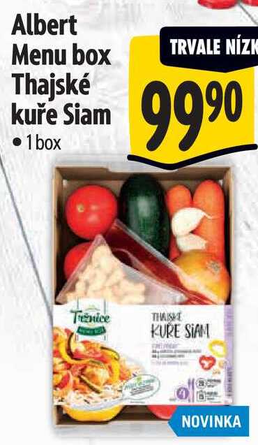 Albert Menu box Thajské kuře Siam 