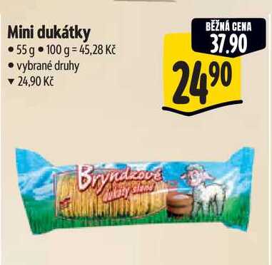 Mini dukátky, 55 g 