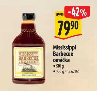 Mississippi Barbecue omáčka, 510 g