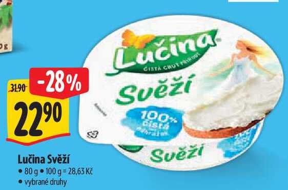 Lučina Svěží, 80 g 