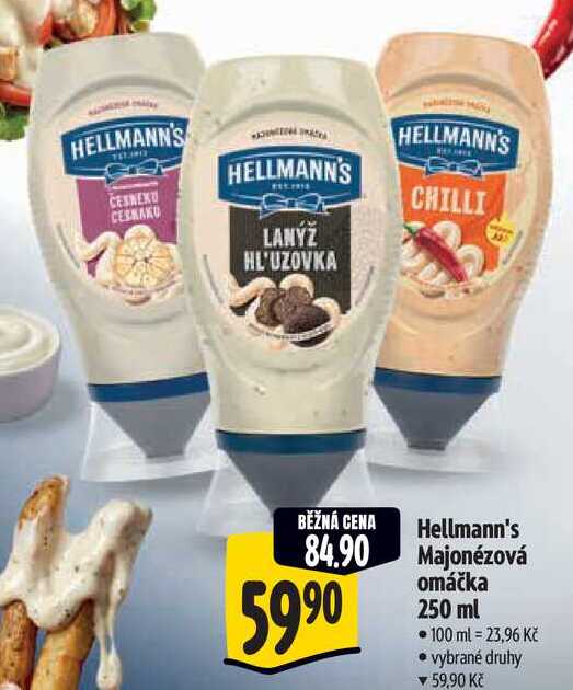 Hellmann's Majonézová omáčka, 250 ml