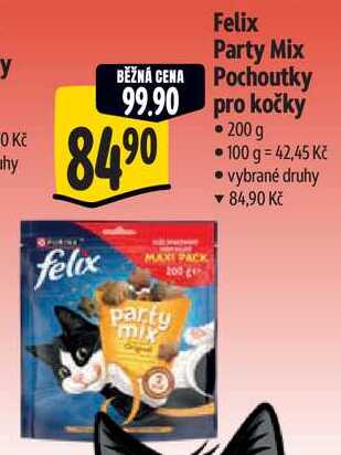 Felix Party Mix Pochoutky pro kočky, 200 g 