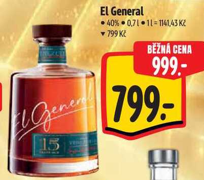 El General, 0,7 l