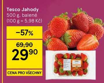 Tesco Jahody, 500 g