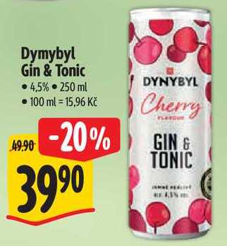Dymybyl Gin & Tonic, 250 ml