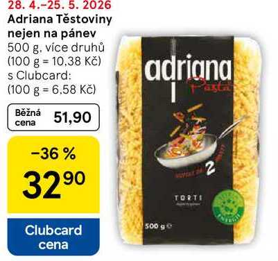 Adriana Těstoviny nejen na pánev, 500 g