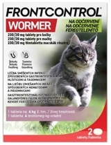 FRONTCONTROL WORMER tablety pro kočky (4 kg)