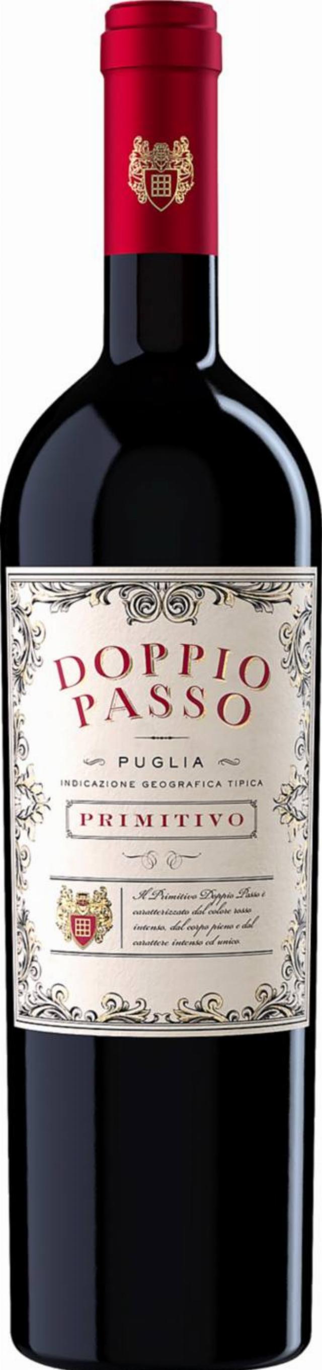 Doppio Passo Víno různé druhy