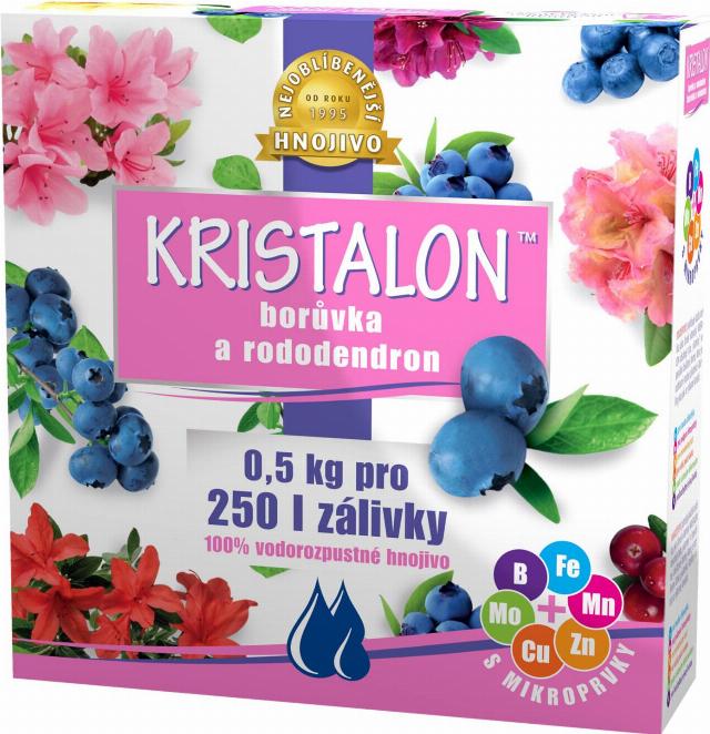 Kristalon Borůvka a rododendron hmotnost: 500 g