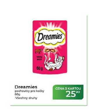Dreamies pochoutky pro kočky 60 g