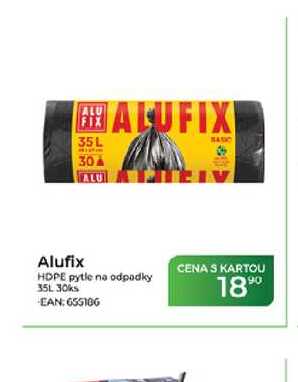 Alufix HDPE pytle na odpadky 35L 30ks