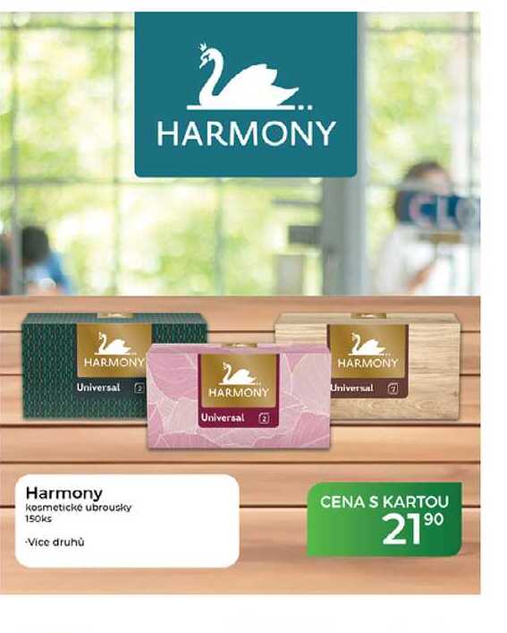 Harmony kosmetické ubrousky 150ks 