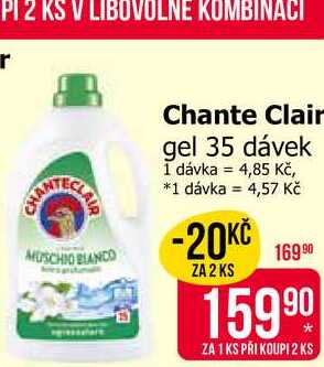 Chante Clair gel 35 dávek
