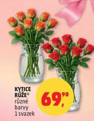 KYTICE RŮŽE různé barvy, 1 svazek 