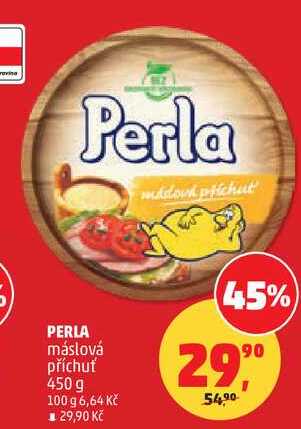 PERLA máslová příchuť, 450 g  