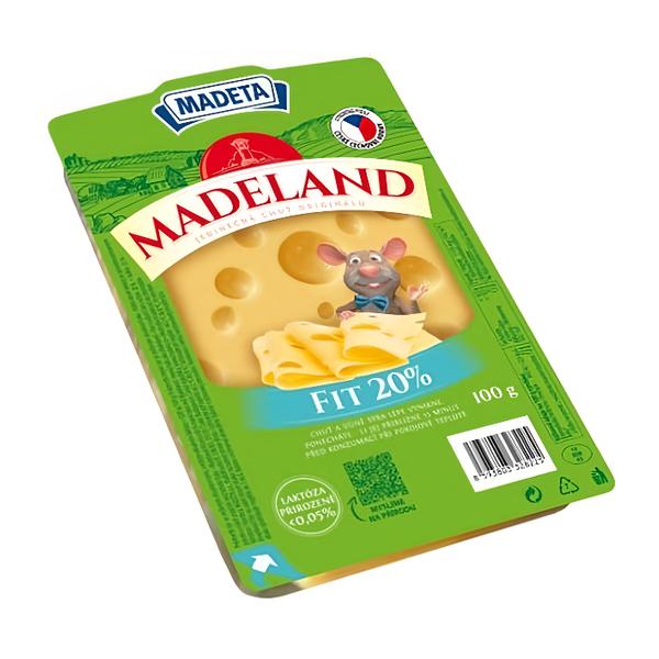 Madeta Madeland Fit 20% sýr holandského typu