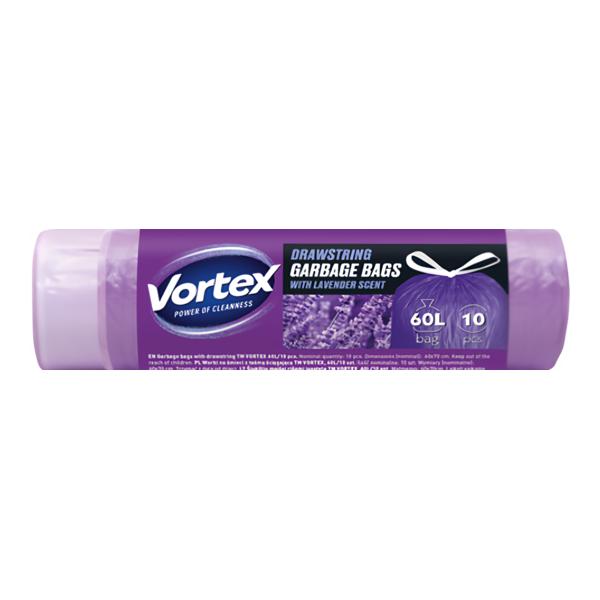 Vortex Pytle na odpadky zatahovací 60l s vůní levandule