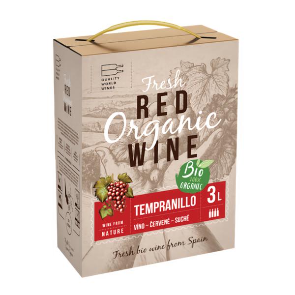 Vinařství Velké Bílovice BIO Tempranillo BIB, červené