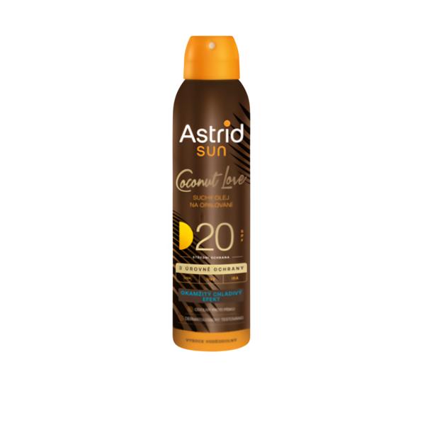 Astrid SUN Suchý olej na opalování SPF 20