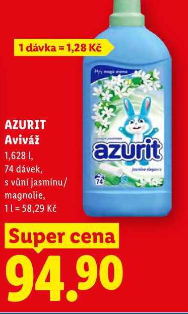 AZURIT Aviváž, 1,628 l 