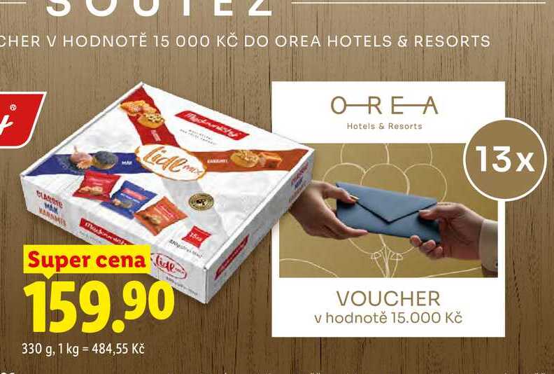 MEDOVNÍČKY LIDL PLUS, 330 g