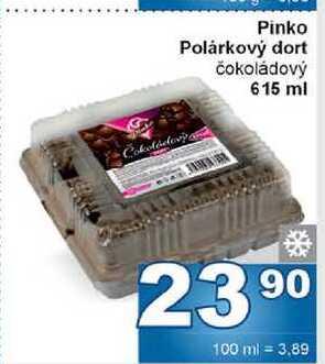 Pinko Polárkový dort čokoládový 615 ml 