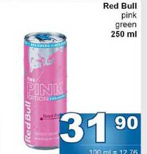 Red Bull pink 250 ml 
