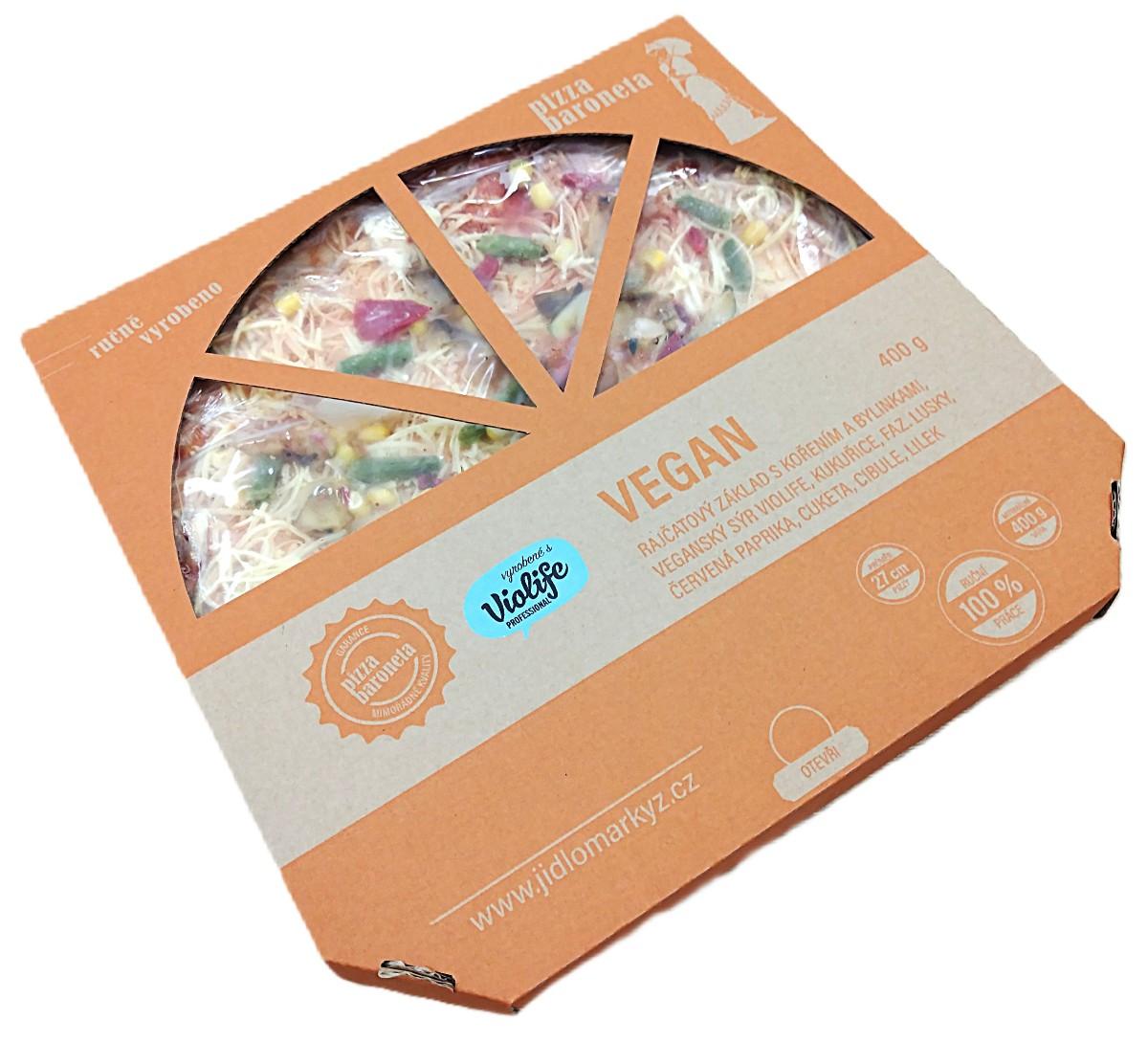 Pizza Baroneta Vegan, 385 g