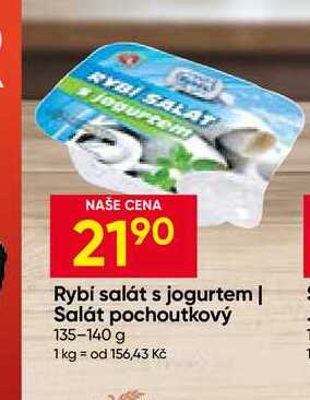 Rybí salát s jogurtem 135-140 g 