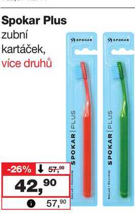 Spokar Plus zubní kartáček