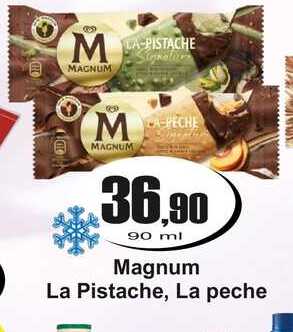 Magnum La Pistache, La peche 90 ml