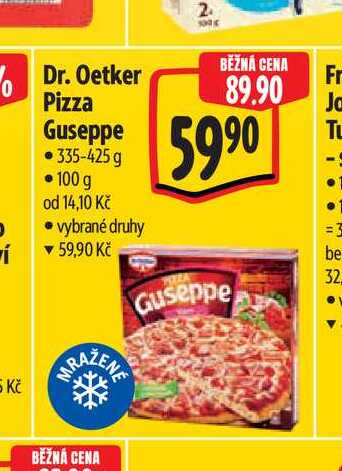 Dr. Oetker Pizza Guseppe  335-425 g 