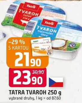 TATRA TVAROH 250 g 