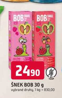 ŠNEK BOB 30 g