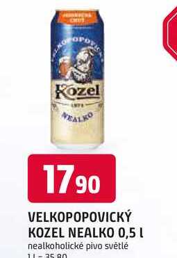 VELKOPOPOVICKÝ KOZEL NEALKO 0,5 l