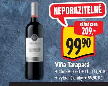 Viña Tarapacá 0,75 