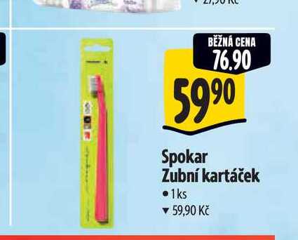 Spokar Zubní kartáček 1 ks