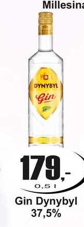 Gin Dynybyl 37,5% 0,5 l