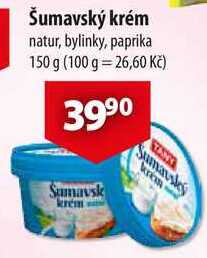 Šumavský krém, 150 g
